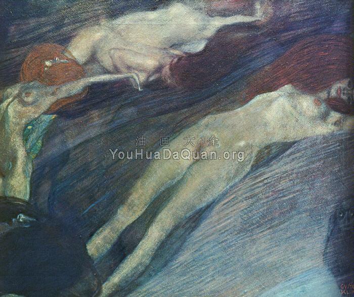 Moving Water - 古斯塔夫·克林姆特